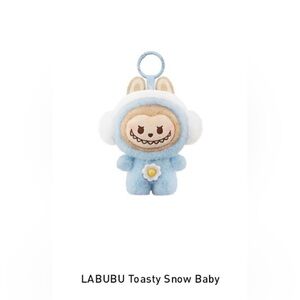 🩵 LABUBU 🩵 POP BEAN ”Fluffy & Cozy” Plush Pendant ❄️ 🆕SEALED BOX🆕 🟥POP MART🟥 ❄️